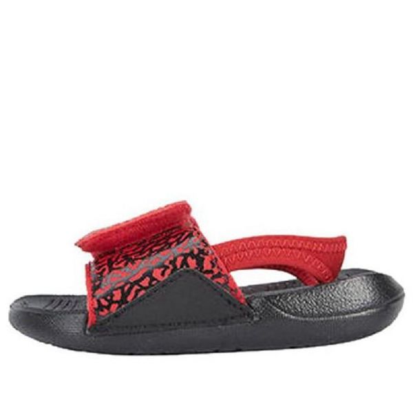 Nike Air Jordan Hydro 7 Slide Sports Slippers Barn Rød Svarte