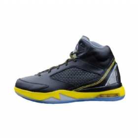 Nike Air Jordan Future Flight Remix Sko Herre Svarte Gul