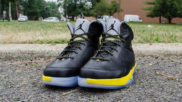Nike Air Jordan Future Flight Remix Sko Herre Svarte Gul