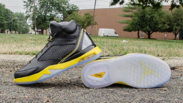 Nike Air Jordan Future Flight Remix Sko Herre Svarte Gul