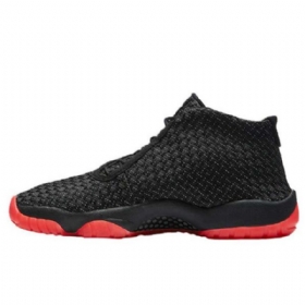 Nike Air Jordan Future Premium Infrared Sko Herre Svarte