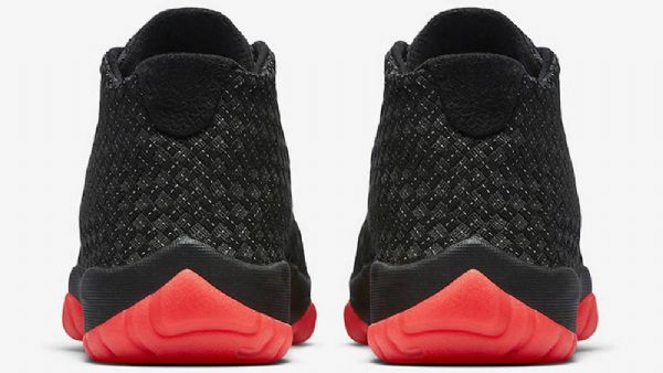 Nike Air Jordan Future Premium Infrared Sko Herre Svarte