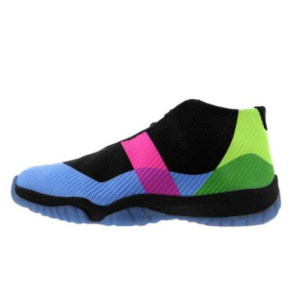 Nike Air Jordan Future Quai 54 Sko Herre Svarte Multicolor
