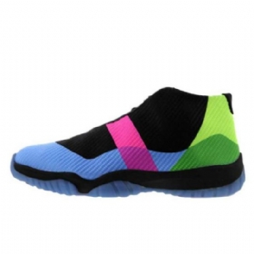 Nike Air Jordan Future Quai 54 Sko Herre Svarte Multicolor