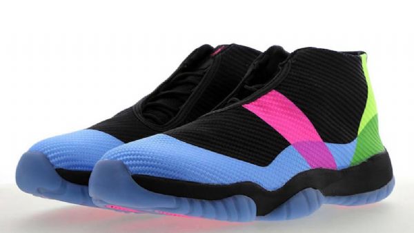 Nike Air Jordan Future Quai 54 Sko Herre Svarte Multicolor