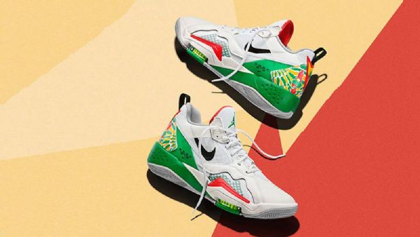 Nike Air Jordan Zoom 92 Summit Sko Herre Hvite Grønn