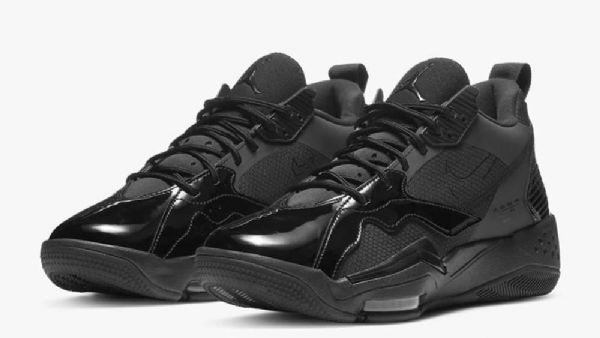 Nike Air Jordan Zoom 92 Triple Sko Herre Svarte