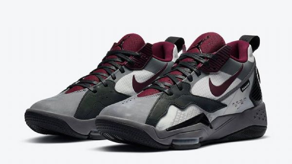 Nike Psg Jordan Zoom 92 Sko Herre Hvite Grå