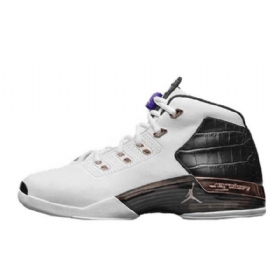 Nike Air Jordan 17 Copper Sko Herre Svarte Hvite