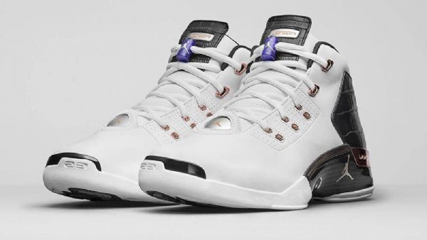 Nike Air Jordan 17 Copper Sko Herre Svarte Hvite
