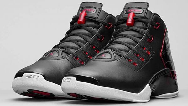 Nike Air Jordan 17+ Retro Bulls Sko Herre Svarte